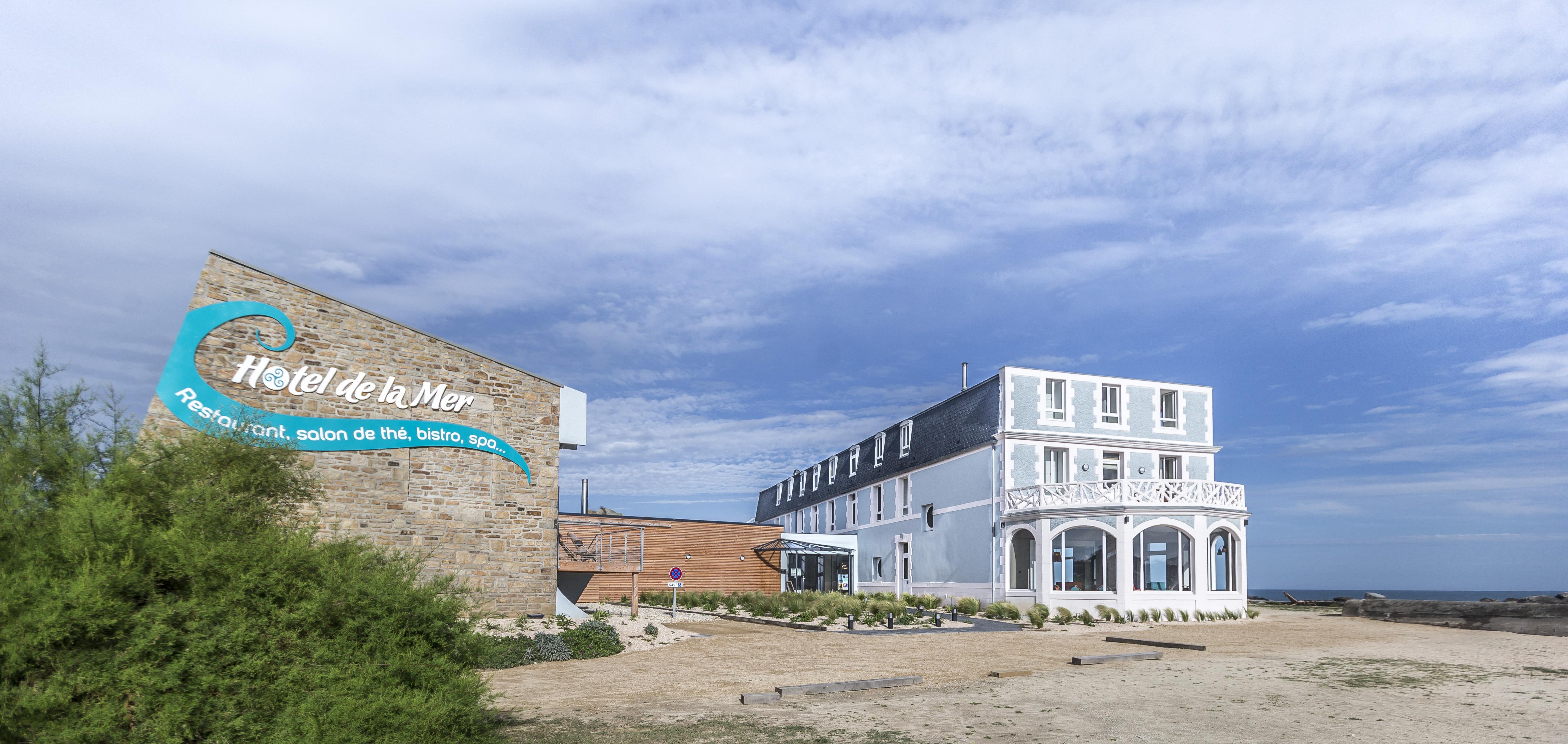 Hotel De La Mer & Spa Brignogan-Plages Eksteriør bilde